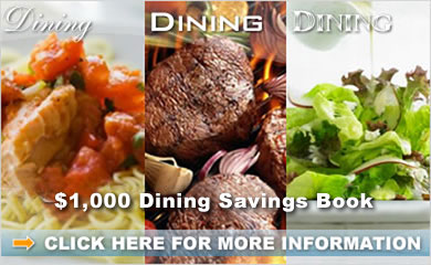 $1,000 Dining Savings Book