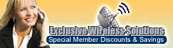 Click Here For Special Member Savings At Exclusive Wireless Solutions