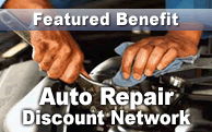 Featured Benefit - Auto Repair Discount Network