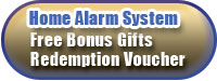 Home Alarm Activation Free Gifts Redemption Voucher