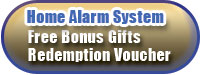 Home Alarm Redemption Voucher Home Alarm Activation Free Gifts Redemption Voucher
