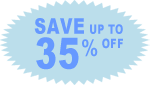 Save Up To 35% Off