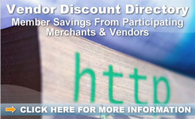 Click Here For The Vendor Discount Directory!